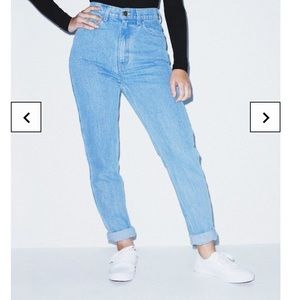 American apparel mom jeans